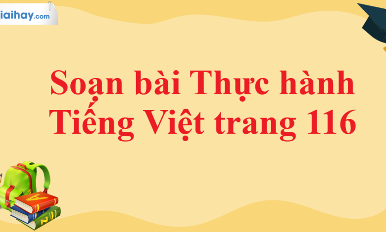 Soạn bài Thực hành Tiếng Việt trang 116 SGK Ngữ văn 11 tập 1 Cánh diều - chi tiết>