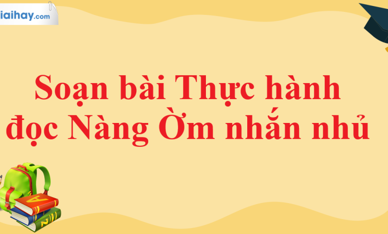 Soạn bài Thực hành đọc Nàng Ờm nhắn nhủ SGK Ngữ văn 11 tập 1 Kết nối tri thức - chi tiết>