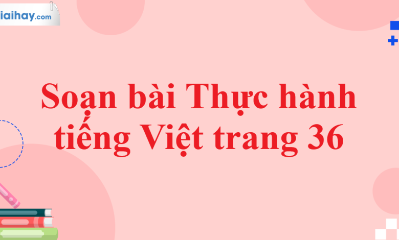 Soạn bài Thực hành tiếng Việt trang 36 SGK Ngữ văn 11 tập 1 Kết nối tri thức - chi tiết>