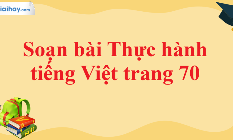 Soạn bài Thực hành tiếng Việt trang 70 SGK Ngữ văn 11 tập 1 Chân trời sáng tạo - chi tiết>