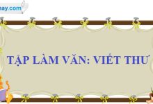 Tập làm văn: Viết thư trang 34 SGK Tiếng Việt 4 tập 1>