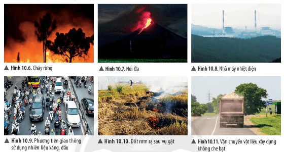 Bài 10: Không khí và bảo vệ môi trường không khí