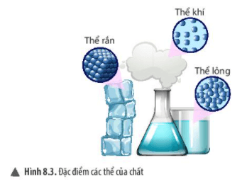 Bài 8: Sự đa dạng và các thể cơ bản của chất. Tính chất của chất