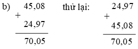 Toán lớp 5 trang 50, 51 Luyện tập (ảnh 1)