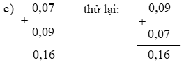 Toán lớp 5 trang 50, 51 Luyện tập (ảnh 1)