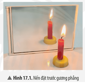 Từ thí nghiệm 1, em hãy cho biết ảnh của nến tạo bởi gương phẳng