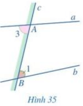 Đọc kĩ các nội dung sau: Quan sát vị trí của mỗi góc A1 và B1 ở Hình 34