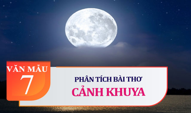 Phân tích bài thơ Cảnh khuya của Hồ Chí Minh