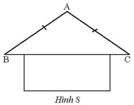 Giải Toán 7 Bài 3 (Chân trời sáng tạo): Tam giác cân (ảnh 1)