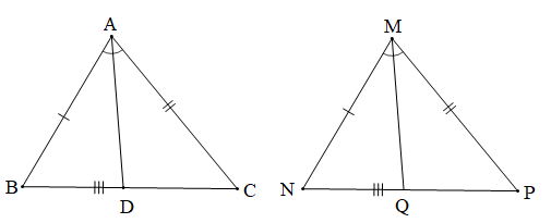 Giải Toán 7 Bài 6 (Cánh diều): Trường hợp bằng nhau thứ ba của tam giác: góc – cạnh – góc (ảnh 1)