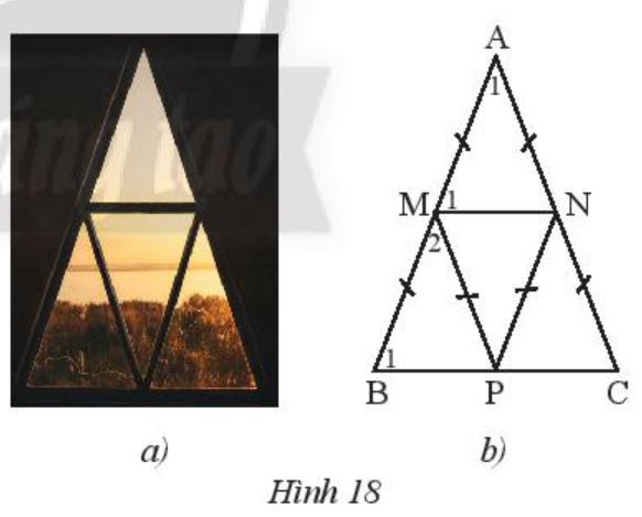 Giải Toán 7 Bài 3 (Chân trời sáng tạo): Tam giác cân (ảnh 1)