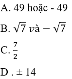 Trắc nghiệm Số thực