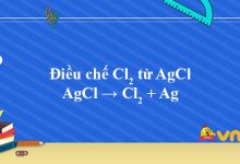 AgCl → Cl2 + Ag