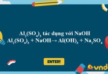 Al2(SO4)3 + NaOH→ Al(OH)3 + Na2SO4