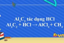 Al4C3 + HCl → AlCl3 + CH4