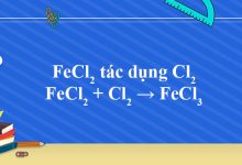 FeCl2 + Cl2 → FeCl3