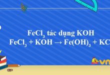 FeCl3 + KOH → Fe(OH)3 + KCl