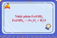 Fe(OH)3 → Fe2O3 + H2O