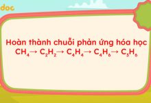 Hoàn thành chuỗi phản ứng hóa học CH4→ C2H2→ C4H4→ C4H6→ C3H6