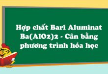 Hợp chất Bari Aluminat Ba(AlO2)2 - Cân bằng phương trình hóa học