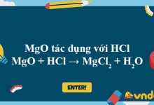MgO + HCl → MgCl2 + H2O