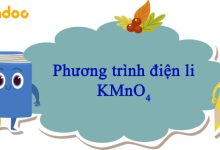 Phương trình điện li KMnO4