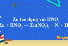 Zn + HNO3 → Zn(NO3)2 + N2 + H2O