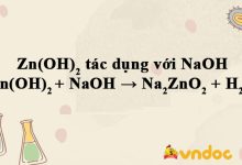 Zn(OH)2 + NaOH → Na2ZnO2 + H2O