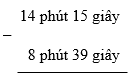 Lý thuyết Trừ số đo thời gian lớp 5 (ảnh 1)