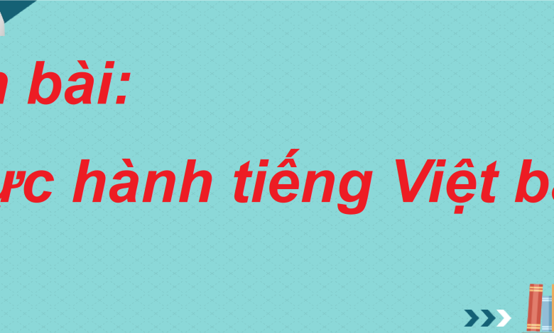 Soạn bài Thực hành tiếng Việt bài 9 SGK Ngữ văn 8 tập 2 Chân trời sáng tạo - chi tiết>