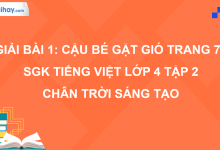 Bài 1: Cậu bé gặt gió trang 79 SGK Tiếng Việt 4 tập 2 Chân trời sáng tạo>