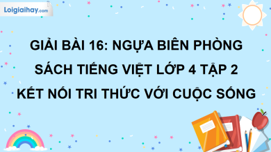 Bài 16: Ngựa biên phòng trang 67 SGK Tiếng Việt lớp 4 tập 2 Kết nối tri thức với cuộc sống>