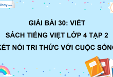 Bài 30: Viết giấy mời trang 132 SGK Tiếng Việt lớp 4 tập 2 Kết nối tri thức với cuộc sống>