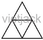Hãy đếm số hình tam giác đều, số hình thang cân và số hình thoi trong hình vẽ