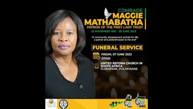 Maggie Mathabatha Funeral Service, Deputy President Paul Mashatile attends funeral service of the late Mme Matlotlo