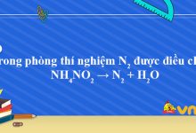 NH4NO2 → N2 + H2O