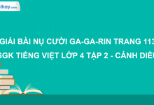 Nụ cười Ga-ga-rin trang 113 SGK Tiếng Việt 4 tập 2 Cánh diều>