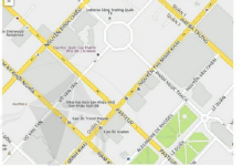 Quan sát một phần bản đồ giao thông ở TP. Hồ Chí Minh và đọc tên một số đường phố