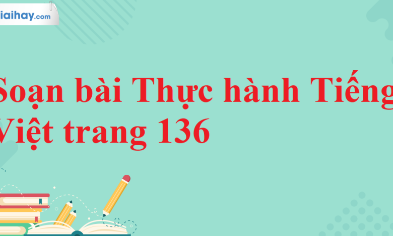 Soạn bài Thực hành Tiếng Việt trang 136 SGK Ngữ văn 11 tập 2 Cánh diều - chi tiết>