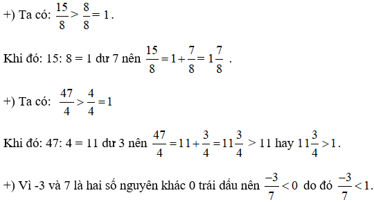 Tìm phân số lớn hơn 1 trong các phân số sau rồi viết chúng dưới dạng hỗn số