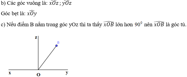 Cho Hình 8.57. a) Kể tên các tia có trong hình trên