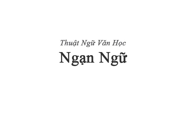 Ngạn ngữ là gì?