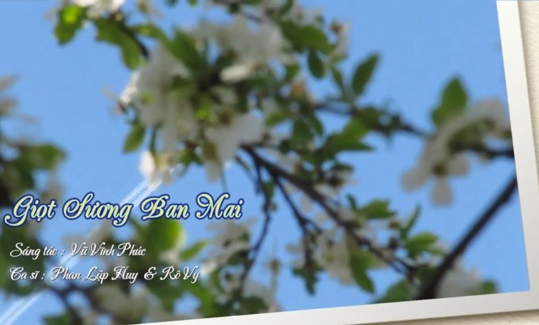 Giọt sương ban mai