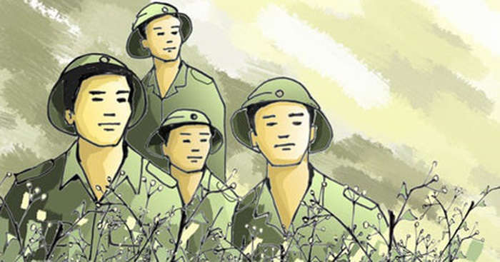 Vẻ đẹp bi tráng của hình tượng người lính trong bài thơ Tây Tiến của Quang Dũng.