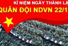 Bộ câu hỏi trắc tìm hiểu ngày thành lập Quân đội Nhân dân Việt Nam