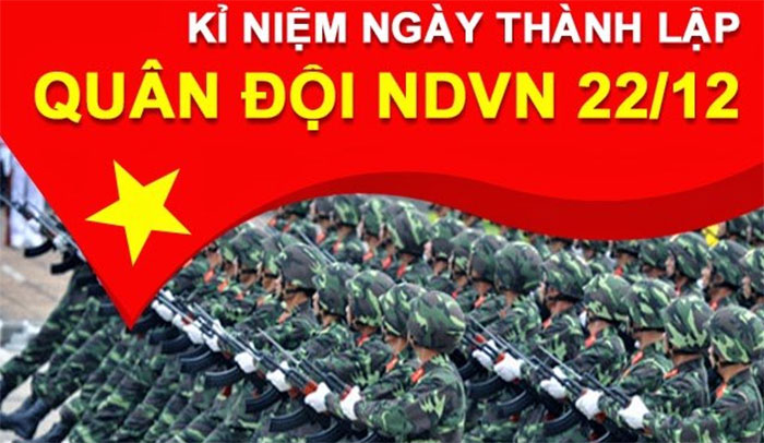 Bộ câu hỏi trắc tìm hiểu ngày thành lập Quân đội Nhân dân Việt Nam