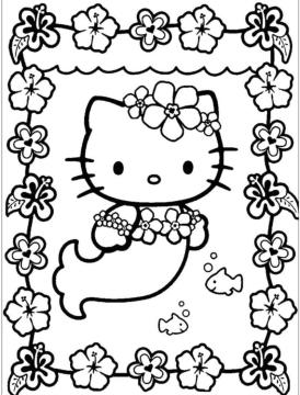 tranh to mau Hello Kitty 26*540871