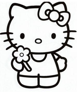 tranh to mau Hello Kitty 3*540855