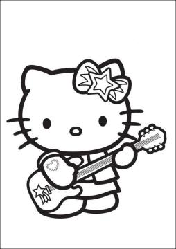 tranh to mau Hello Kitty 7*540859
