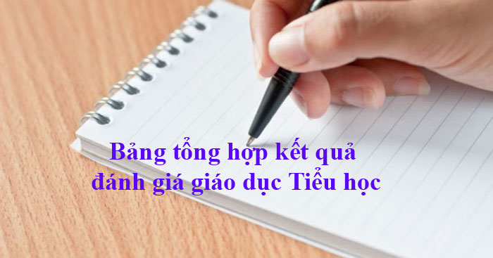 Mẫu đánh giá học sinh Tiểu học theo Thông tư 27